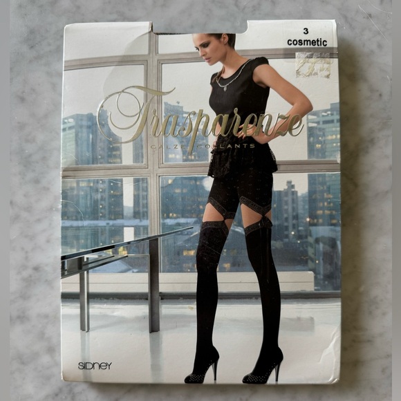 Trasparenze SIDNEY stockings, size 3, NIB - Picture 3 of 4
